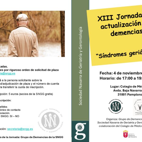 XIII Jornada de actualización en demencias