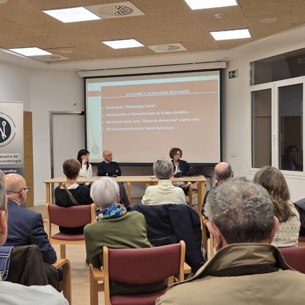 La Sociedad Navarra de Geriatría y Gerontología celebra su Asamblea General Ordinaria y aprueba la renovación de su Junta Directiva